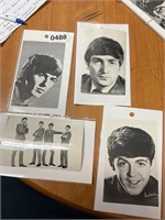 60’s Beatles Photo card set of 4