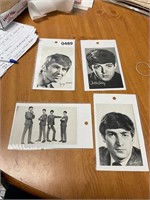 60’s Beatles Photo card set of 4