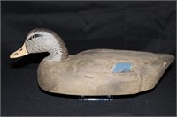Black Duck Decoy - Body made of Balsa Wood