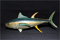 Metal Blue Fin Tuna (once mounted to