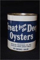 Treat from the Deep Oysters Packed by Bivalve