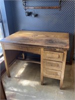Vintage Teacher's School Desk