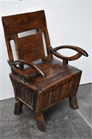 Rustic Log Chair -Sun Valley Estate of Jonas Pate