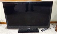 45" Samsung TV with remote