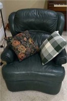 Forest green Thomasville recliner