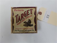 Vintage Peters no. 3734 shotshells in vintage box