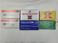 (6) Vintage 308 ammunition boxes (EMPTY)