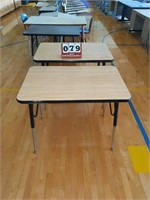 2ea. Table Tops w/ Adjustable Metal Legs