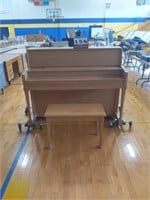Console Piano w/ Bench