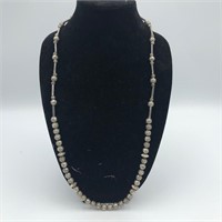 STERLING SILVER NECKLACE 32” 41g