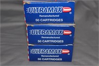 .40S&W ammo - 124 TOTAL rounds - Ultramax Factory