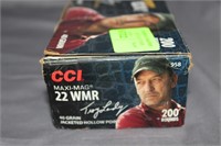 CCI .22WMR hollow point - 200 rounds total