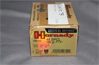 Hornady .44Special critical defense - 20 rounds to