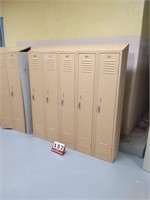 5 Section of Lockers