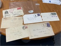 1942 WWII Ship Cancellation War letters home