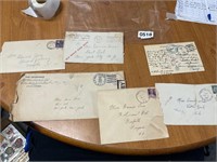 1942 WWII Ship Cancellation War letters home