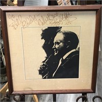 BOB HOPE SIGNED RECORD COVER
