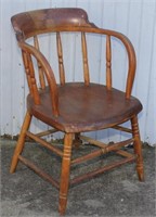 Antique Captain's or barroom chair