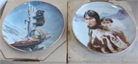 12 Native American Theme Collector plates in OB's