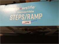 PAWSLIFE PET STEPS/ RAMP, 60# MAX WT