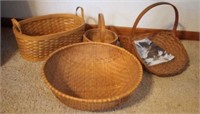Four baskets Snyder, Putney Etc