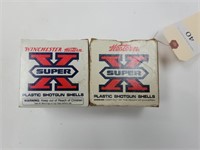 (2) Vintage Western Super X 20ga boxes (EMPTY)