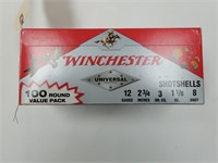 Vintage Winchester Universal 12ga 100rd box (EMPTY