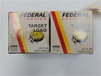 (2) Vintage Federal Champion boxes (EMPTY)
