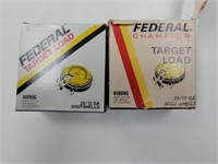 (2) VIntage Federal target load boxes (EMPTY)
