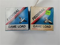(2) Vintage Federal Game Load boxes (EMPTY)