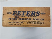 Vintage Peters 10,000rd .22LR ammo crate