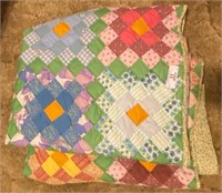 Hand Quilted Full Size Quilt