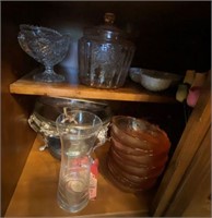 Contents of Bottom China Cabinet