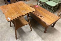 Two Wooden Tables