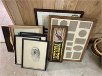 Lot of Picture Frames & Prints