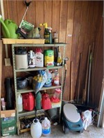 Garden Tools & Garage Chemicals