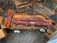 Old Wooden Child's Wagon