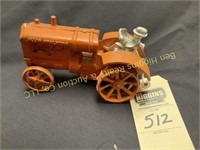 Allis Chalmers Cast Iron Tractor With Man