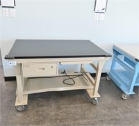 Workplace Laboratory Table on casters