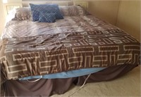King Size Bed w/ King Koil Spinal Guard Mattress