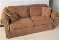 Super Nice La-Z-Boy Brown Hide-a-bed Couch