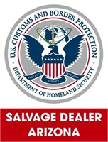 U.S. Customs & Border Protection (Salvage) 11/8/2021 Arizona