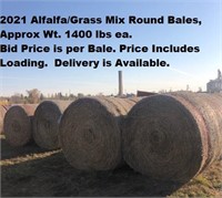 Online Timed Auction - November 4, 2021 (Hay Bales)