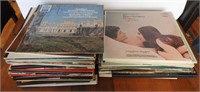 Lot #636 - Qty of vintage vinyl records: Mozart,