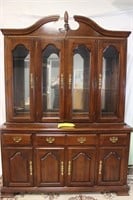 E.W. Rost & Son Lighted China Cabinet