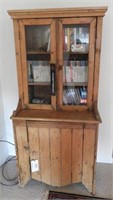 Lot #509 - Antique Pine Primitive style cabinet