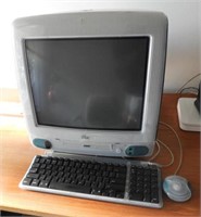 Lot #524 - Vintage iMac computer complete with