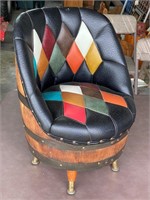Vintage Child Size Barrell Chair