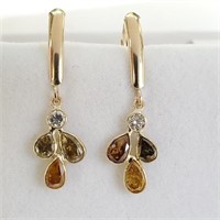 Certified10K  Dia(2Ct,I1-I3,Yellow And Green)+0.15