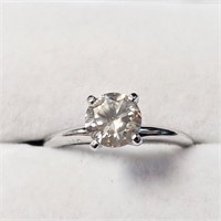 Certified14K  Diamond (1.02Ct,Si,Fancy Brown) Ring